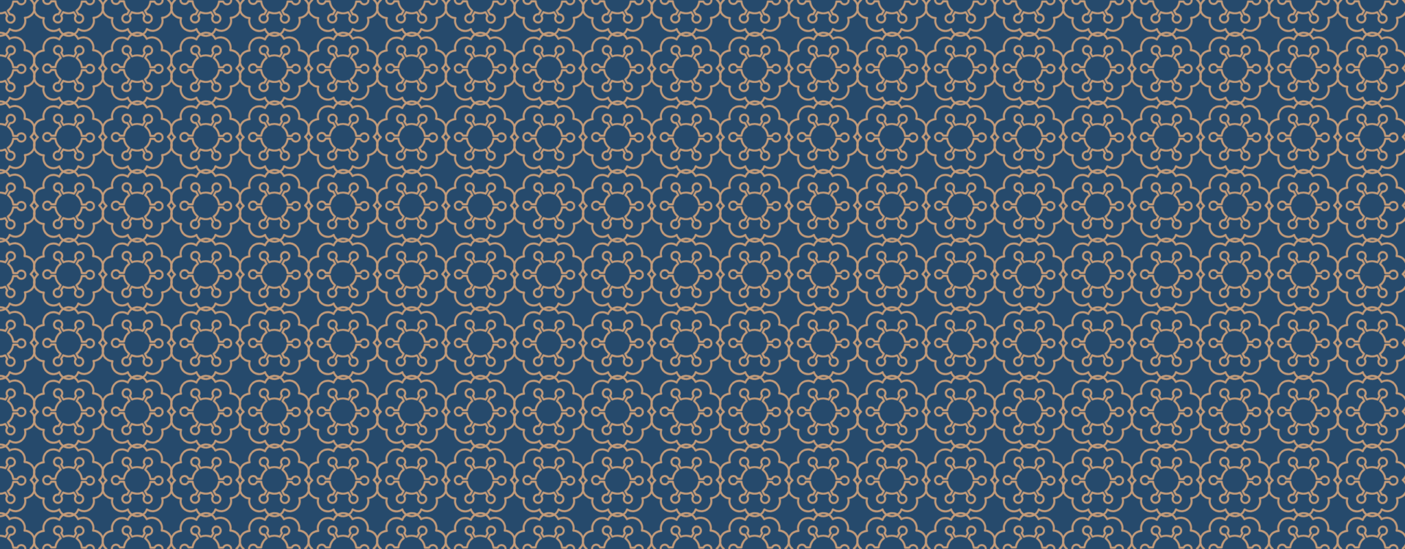 Transcend Headache Clinic denim blue brand pattern background design