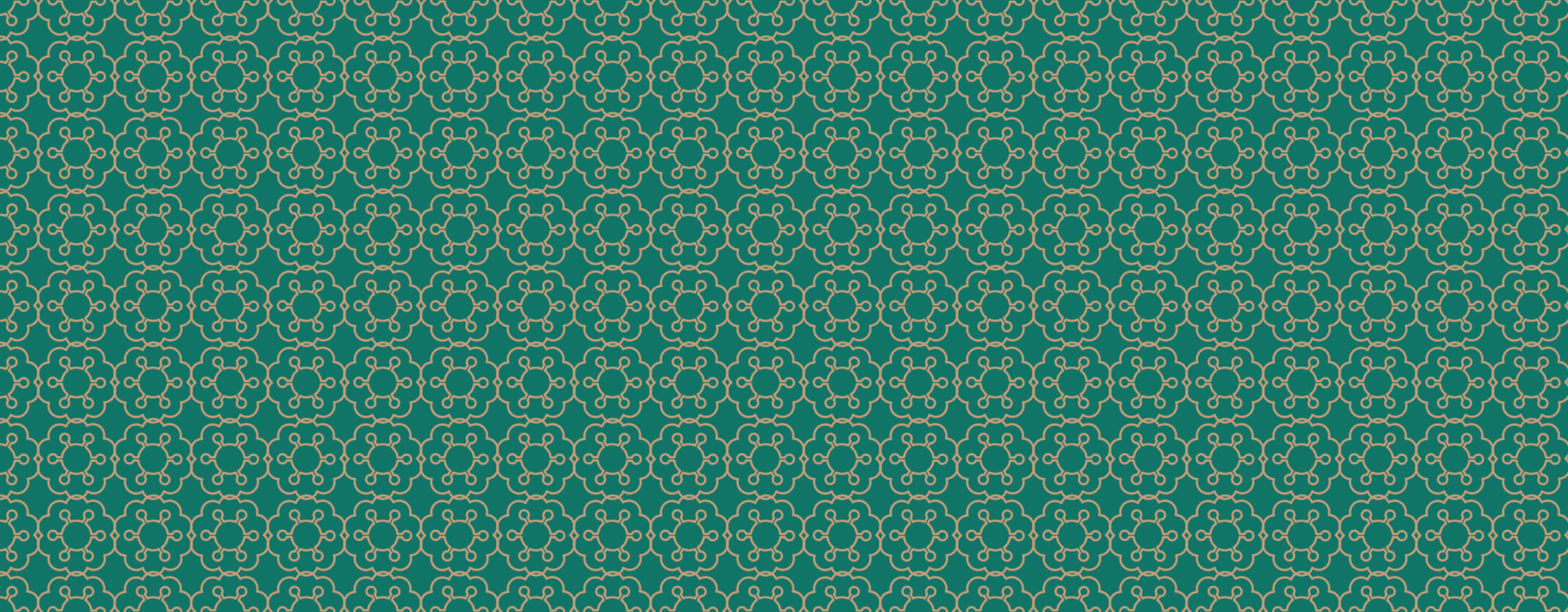 Transcend Headache Clinic lagoon green brand pattern background design